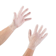 Exam Glove McKesson NonSterile Vinyl Standard Cuff Length Smooth Clear Not Rated